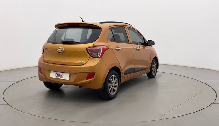2014 Hyundai Grand i10 ASTA (O) 1.2 KAPPA VTVT, Petrol, Manual, 91,406 km, Right Back Diagonal