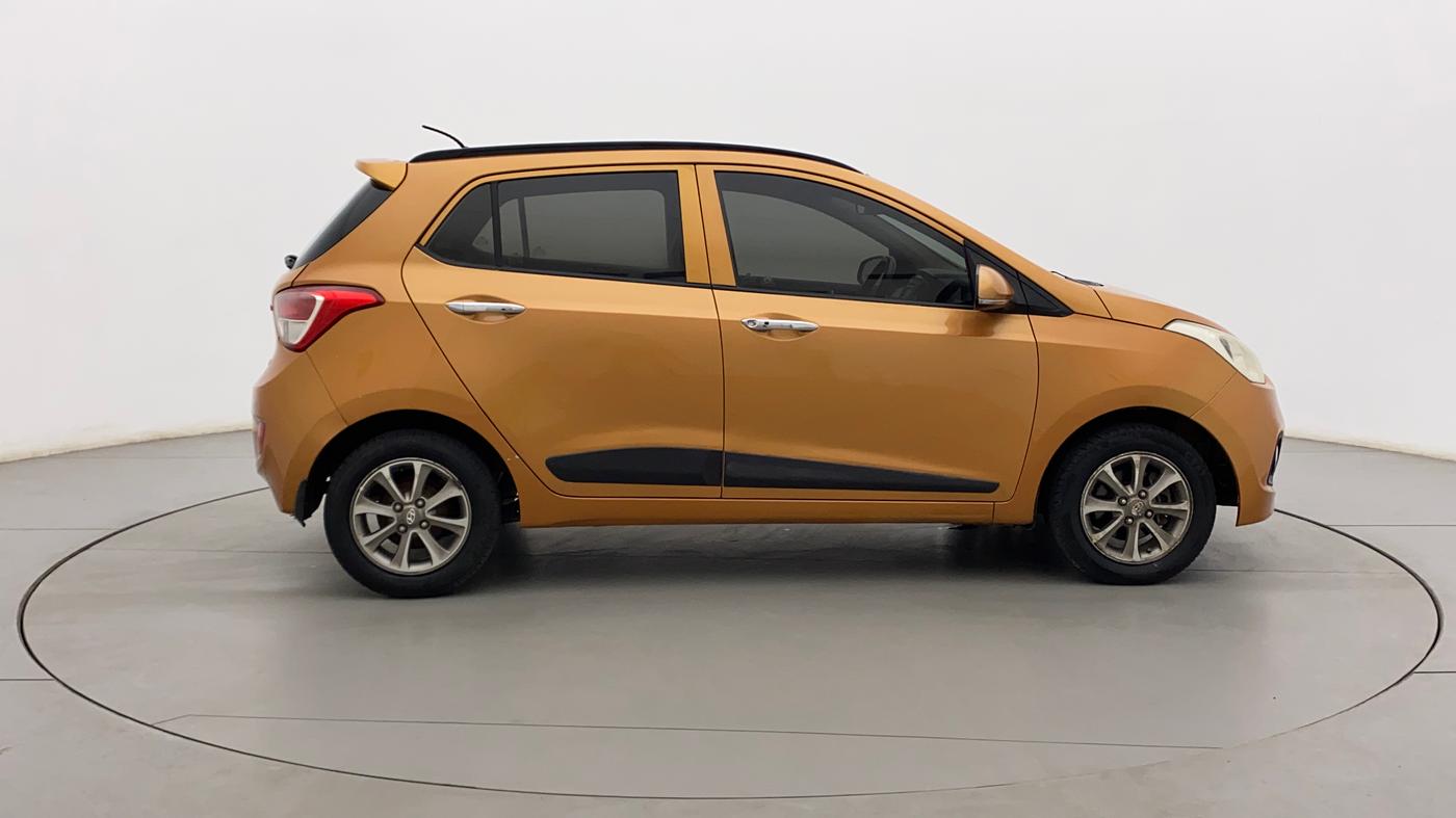 2014 Hyundai Grand i10 ASTA (O) 1.2 KAPPA VTVT, Petrol, Manual, 91,406 km, Right Side View
