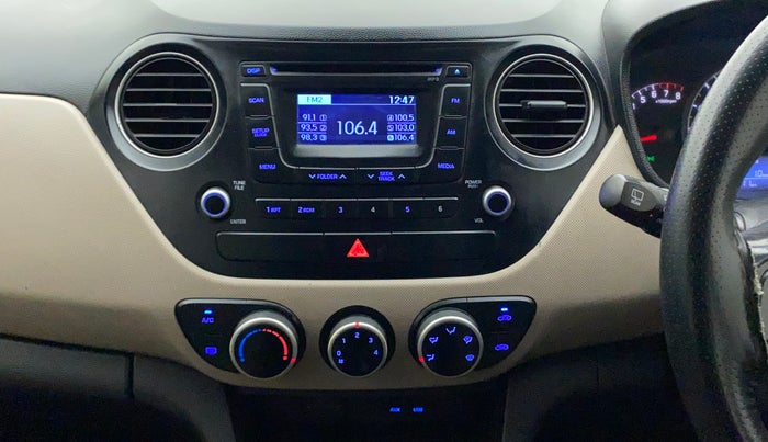 2014 Hyundai Grand i10 ASTA (O) 1.2 KAPPA VTVT, Petrol, Manual, 91,406 km, Air Conditioner