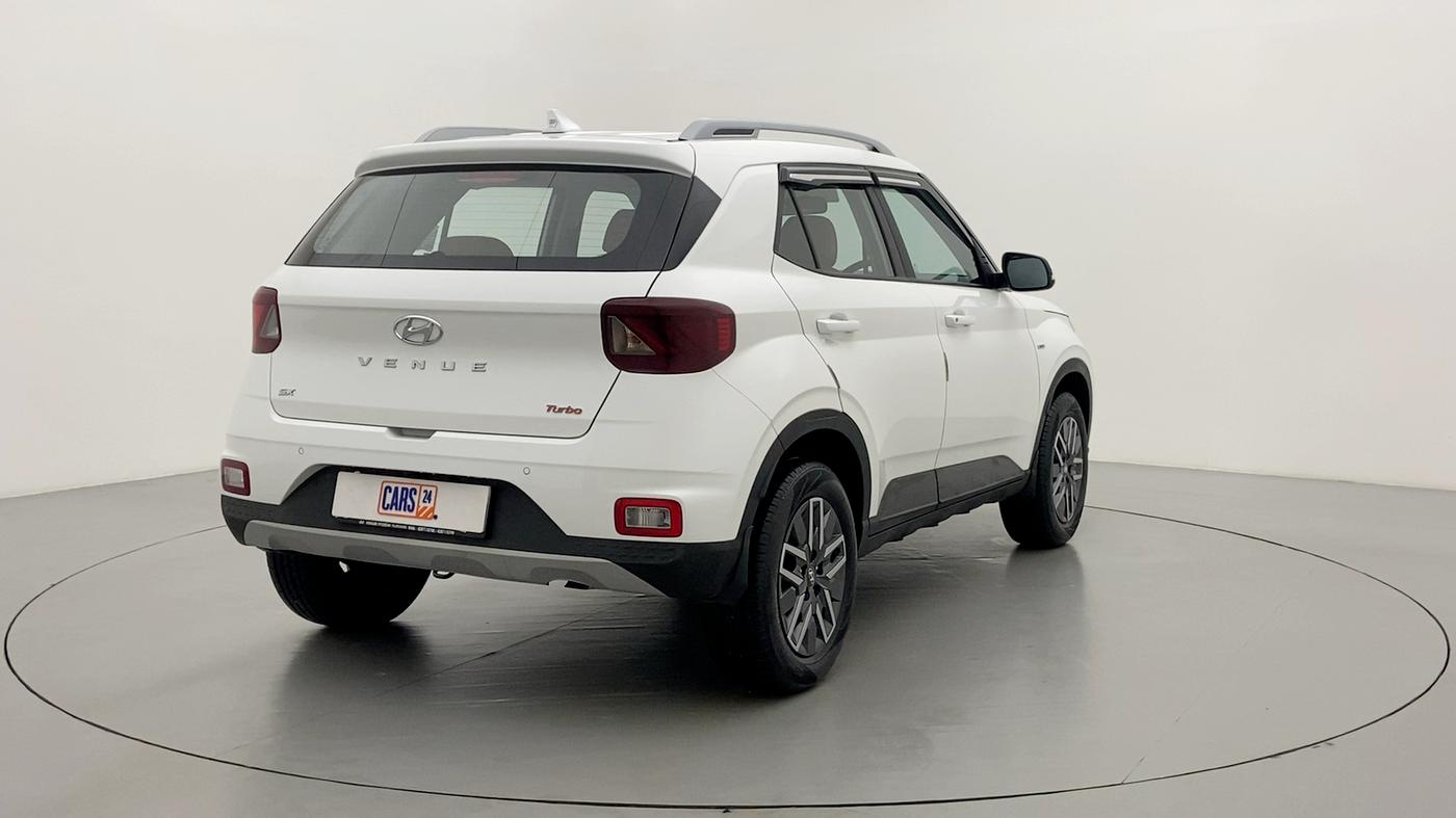 2022 Hyundai VENUE SX 1.0 GDI IMT, Petrol, Manual, 1,179 km, Right Back Diagonal
