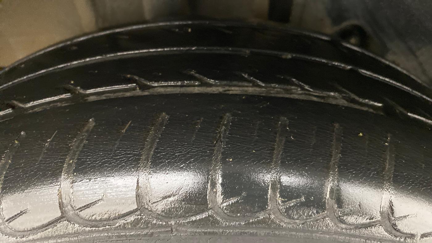 2017 Tata Tiago XZA PETROL, Petrol, Automatic, 39,241 km, Right Rear Tyre Tread