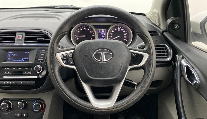 2017 Tata Tiago XZA PETROL, Petrol, Automatic, 39,241 km, Steering Wheel Close Up