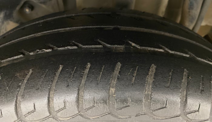 2017 Tata Tiago XZA PETROL, Petrol, Automatic, 39,241 km, Left Rear Tyre Tread