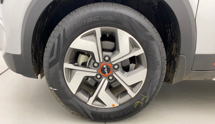 2022 KIA SONET HTX ANNIVERSARY EDITION 1.0 DCT, Petrol, Automatic, 7,680 km, Left Front Wheel