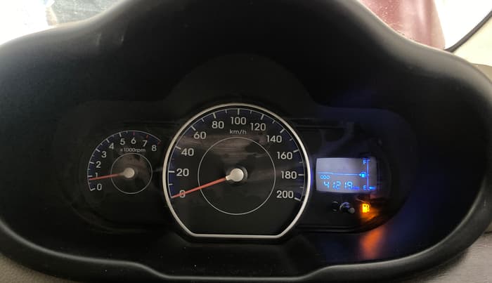 2014 Hyundai i10 SPORTZ 1.2, Petrol, Manual, 41,219 km, Odometer Image