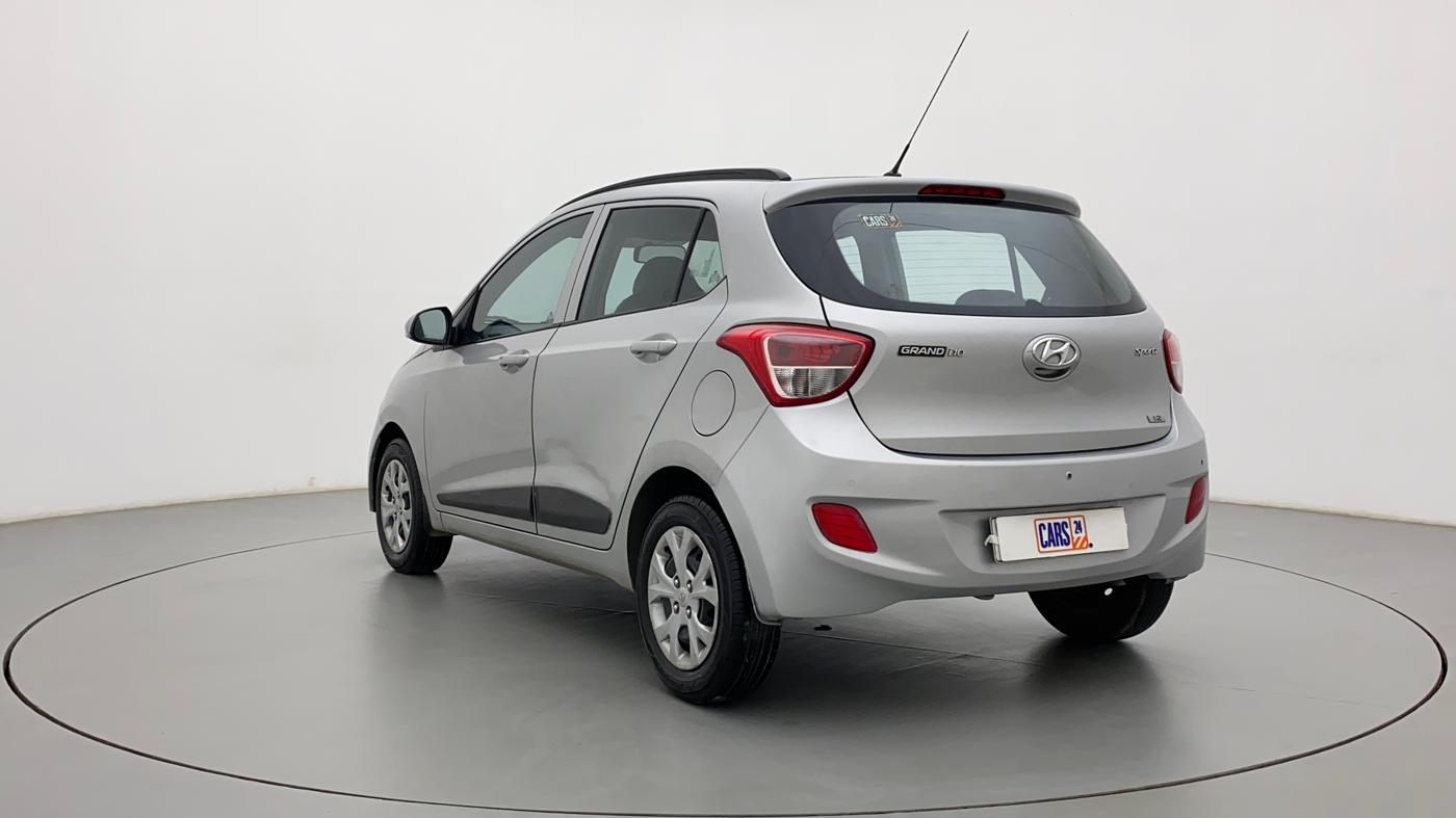 2015 Hyundai Grand i10 SPORTZ 1.2 KAPPA VTVT, Petrol, Manual, 43,169 km, Left Back Diagonal