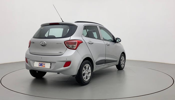 2015 Hyundai Grand i10 SPORTZ 1.2 KAPPA VTVT, Petrol, Manual, 43,169 km, Right Back Diagonal