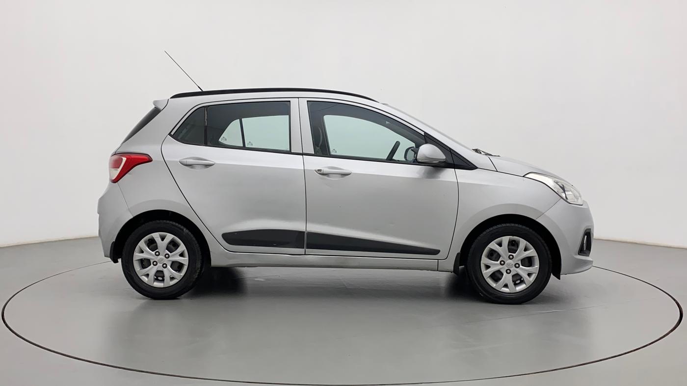 2015 Hyundai Grand i10 SPORTZ 1.2 KAPPA VTVT, Petrol, Manual, 43,169 km, Right Side View