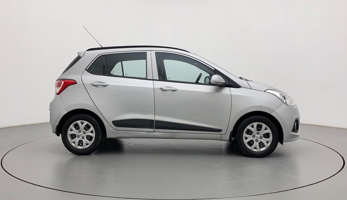 2015 Hyundai Grand i10 SPORTZ 1.2 KAPPA VTVT, Petrol, Manual, 43,169 km, Right Side View
