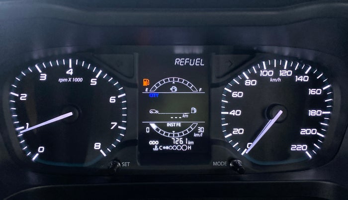 2021 Tata ALTROZ XT 1.2, Petrol, Manual, 7,469 km, Odometer Image