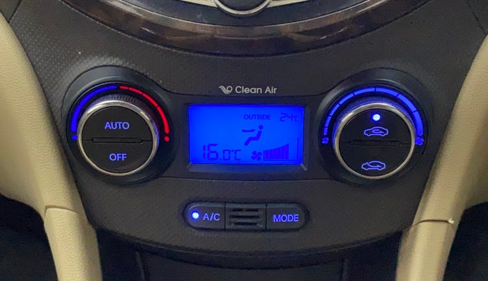 2011 Hyundai Verna FLUIDIC 1.6 VTVT SX, Petrol, Manual, 46,510 km, Automatic Climate Control