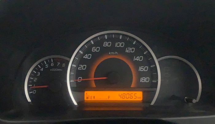 2015 Maruti Wagon R 1.0 VXI, Petrol, Manual, 48,036 km, Odometer Image