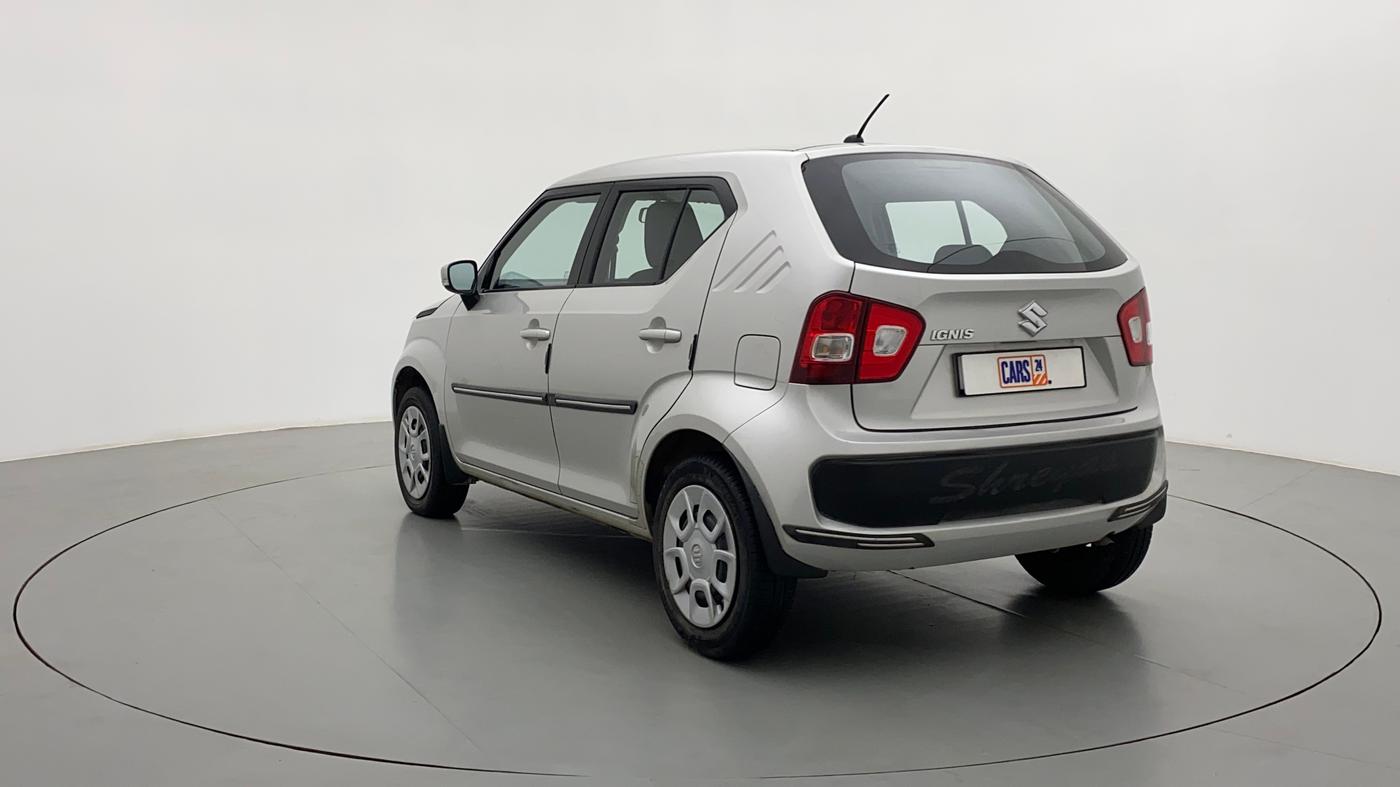 2017 Maruti IGNIS DELTA 1.2, Petrol, Manual, 1,02,393 km, Left Back Diagonal