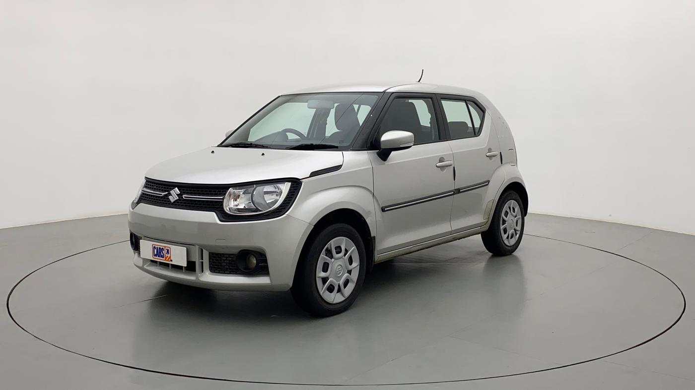 2017 Maruti IGNIS DELTA 1.2, Petrol, Manual, 1,02,393 km, Left Front Diagonal