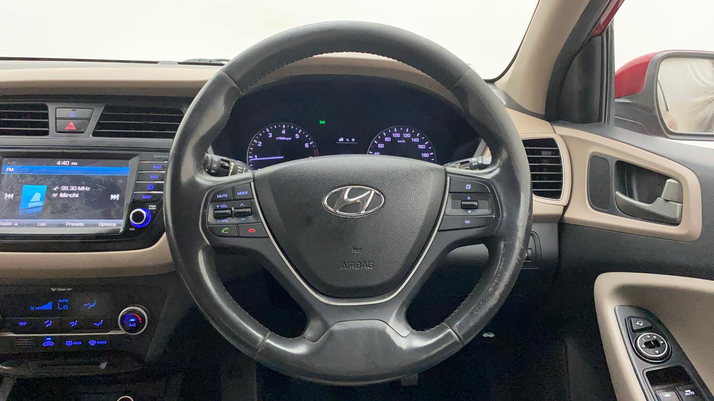 2016 Hyundai Elite i20 ASTA 1.2 (O), Petrol, Manual, 89,198 km, Steering Wheel Close Up