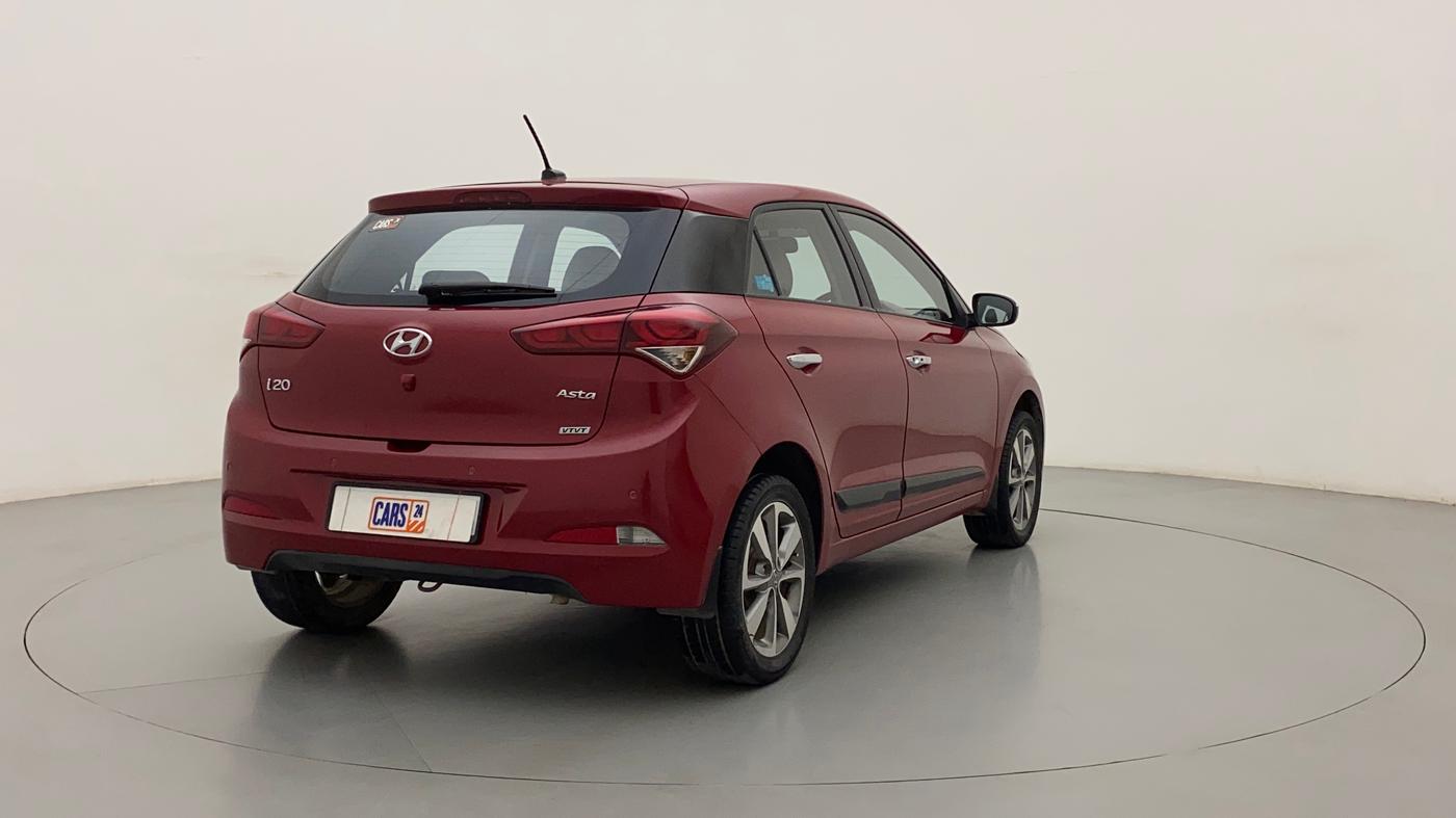 2016 Hyundai Elite i20 ASTA 1.2 (O), Petrol, Manual, 89,198 km, Right Back Diagonal