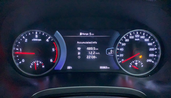 2020 KIA SELTOS HTX+ MT 1.5 DIESEL, Diesel, Manual, 37,301 km, Odometer Image