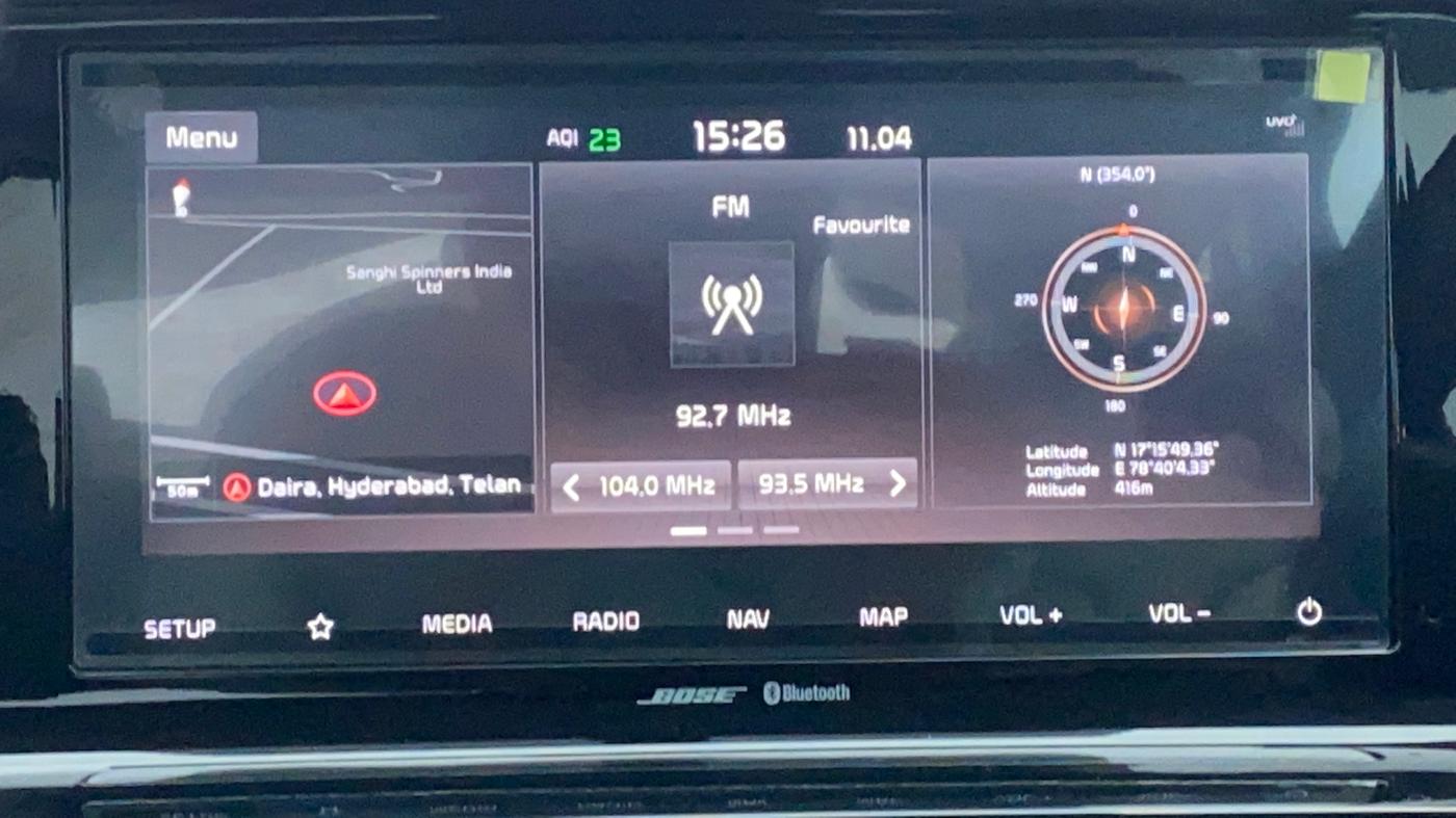 2020 KIA SELTOS HTX+ MT 1.5 DIESEL, Diesel, Manual, 37,301 km, Infotainment System