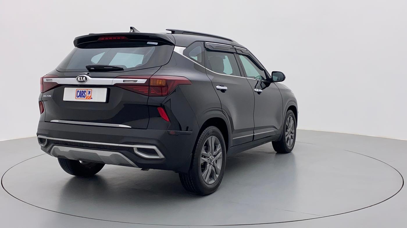 2020 KIA SELTOS HTX+ MT 1.5 DIESEL, Diesel, Manual, 37,301 km, Right Back Diagonal