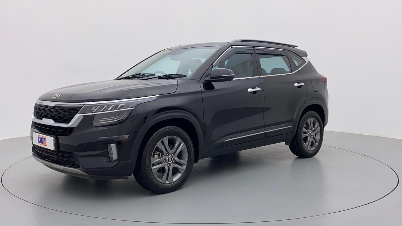 2020 KIA SELTOS HTX+ MT 1.5 DIESEL, Diesel, Manual, 37,301 km, Left Front Diagonal
