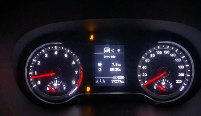 2024 Hyundai AURA SX 1.2 CNG, CNG, Manual, 37,225 km, Odometer Image