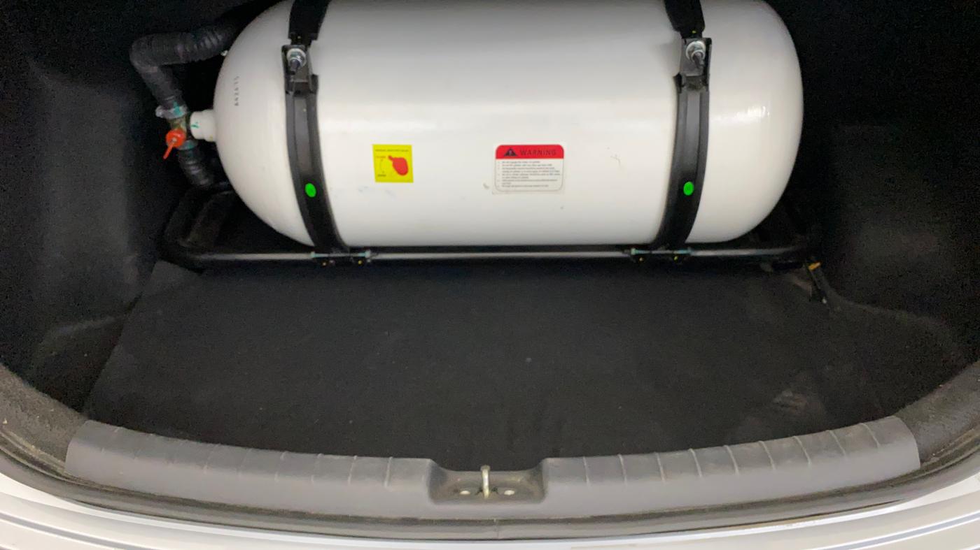 2024 Hyundai AURA SX 1.2 CNG, CNG, Manual, 37,225 km, Boot Inside