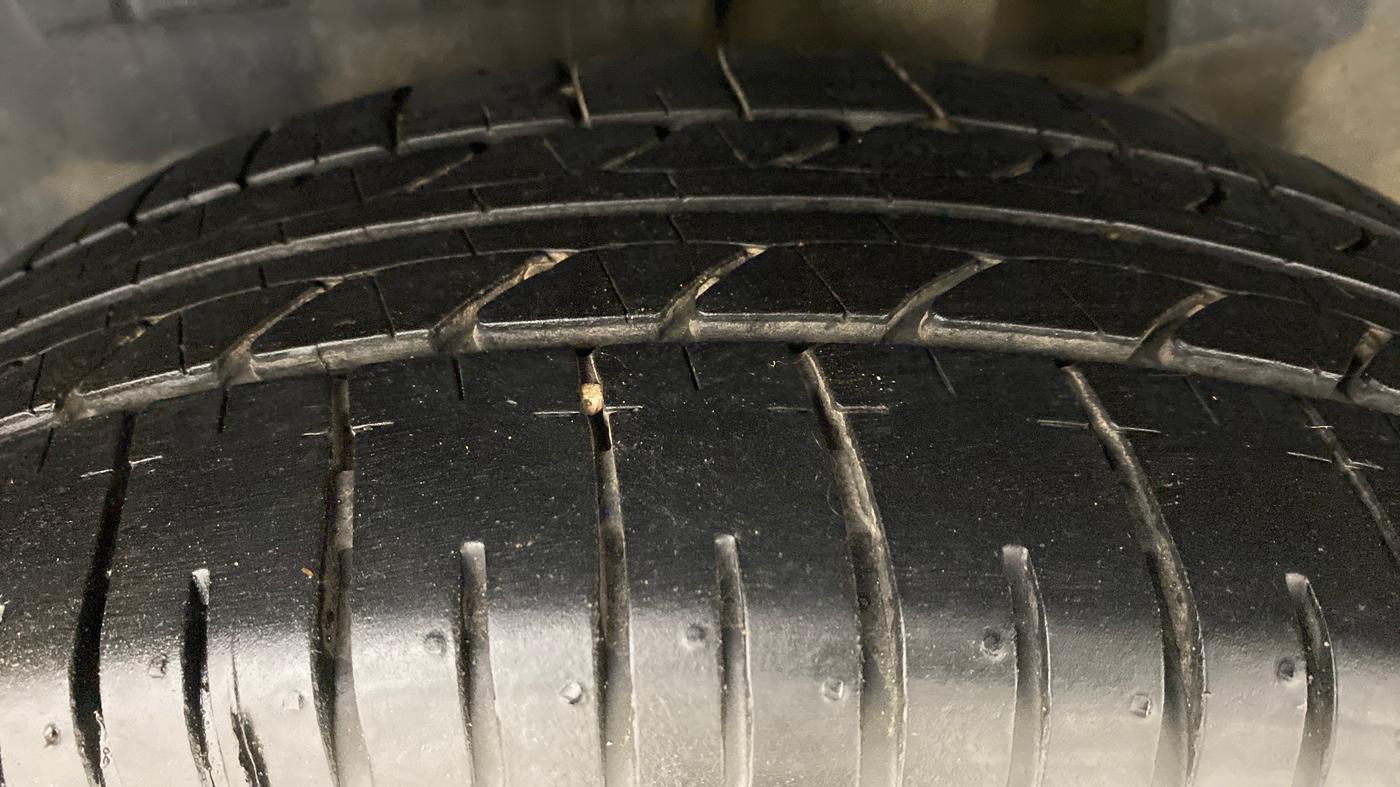 2017 Maruti Dzire ZDI Plus AMT, Diesel, Automatic, 81,189 km, Left Rear Tyre Tread