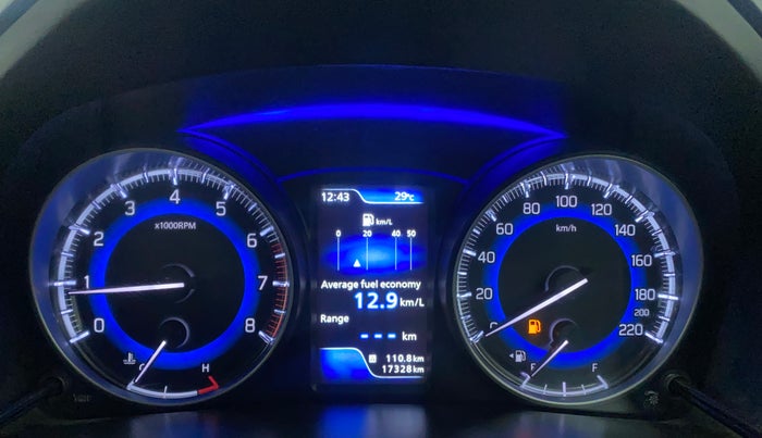 2018 Maruti Baleno ALPHA PETROL 1.2, Petrol, Manual, 17,328 km, Odometer Image
