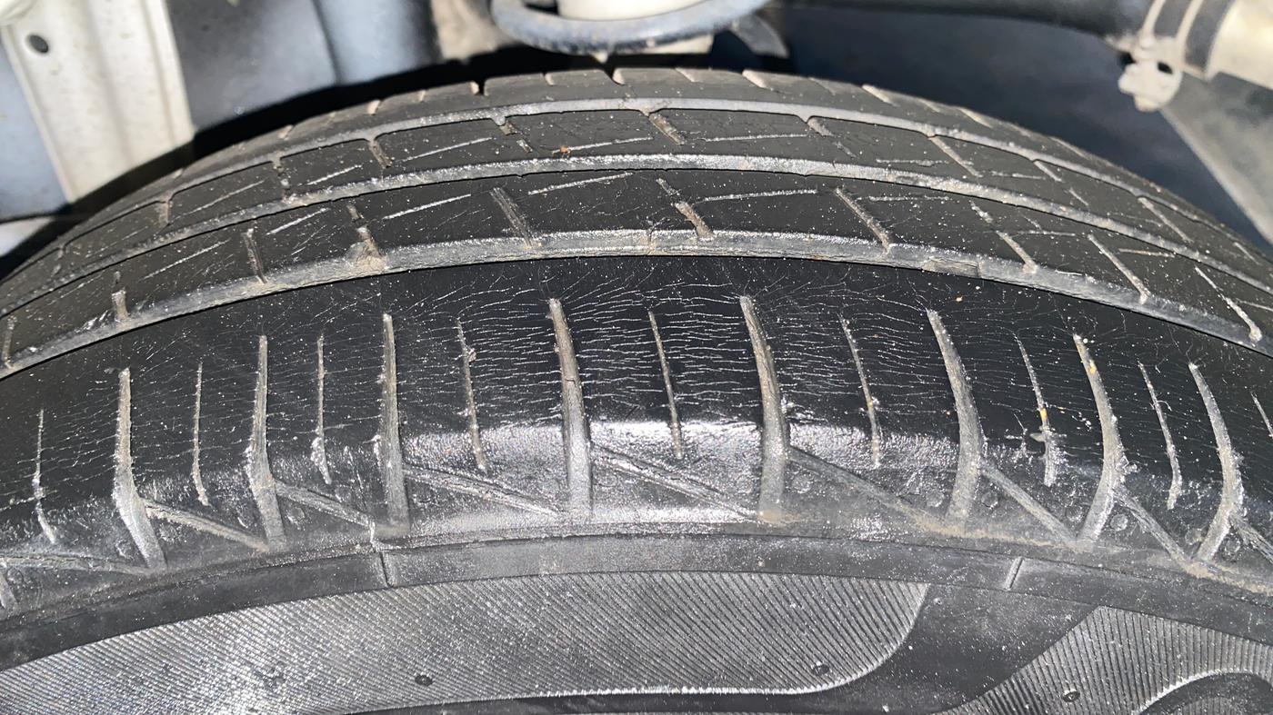 2021 Maruti Alto VXI, Petrol, Manual, 31,774 km, Left Rear Tyre Tread