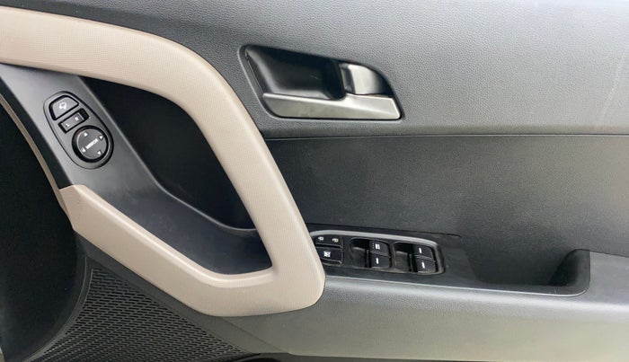 2018 Hyundai Creta SX PLUS 1.6 DIESEL, Diesel, Manual, 1,28,912 km, Driver Side Door Panels Control