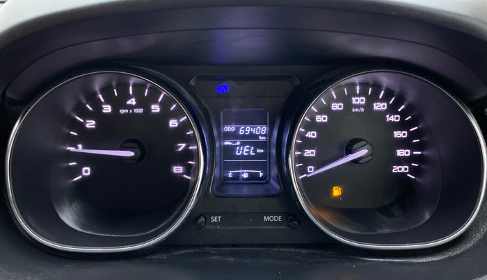 2019 Tata Tiago XZ PETROL, Petrol, Manual, 69,408 km, Odometer Image