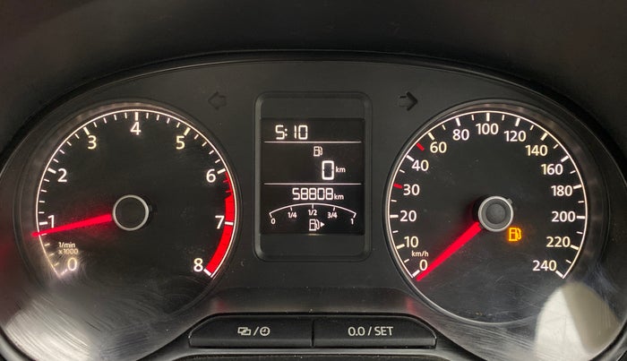 2014 Volkswagen Polo HIGHLINE1.2L PETROL, Petrol, Manual, 58,857 km, Odometer Image