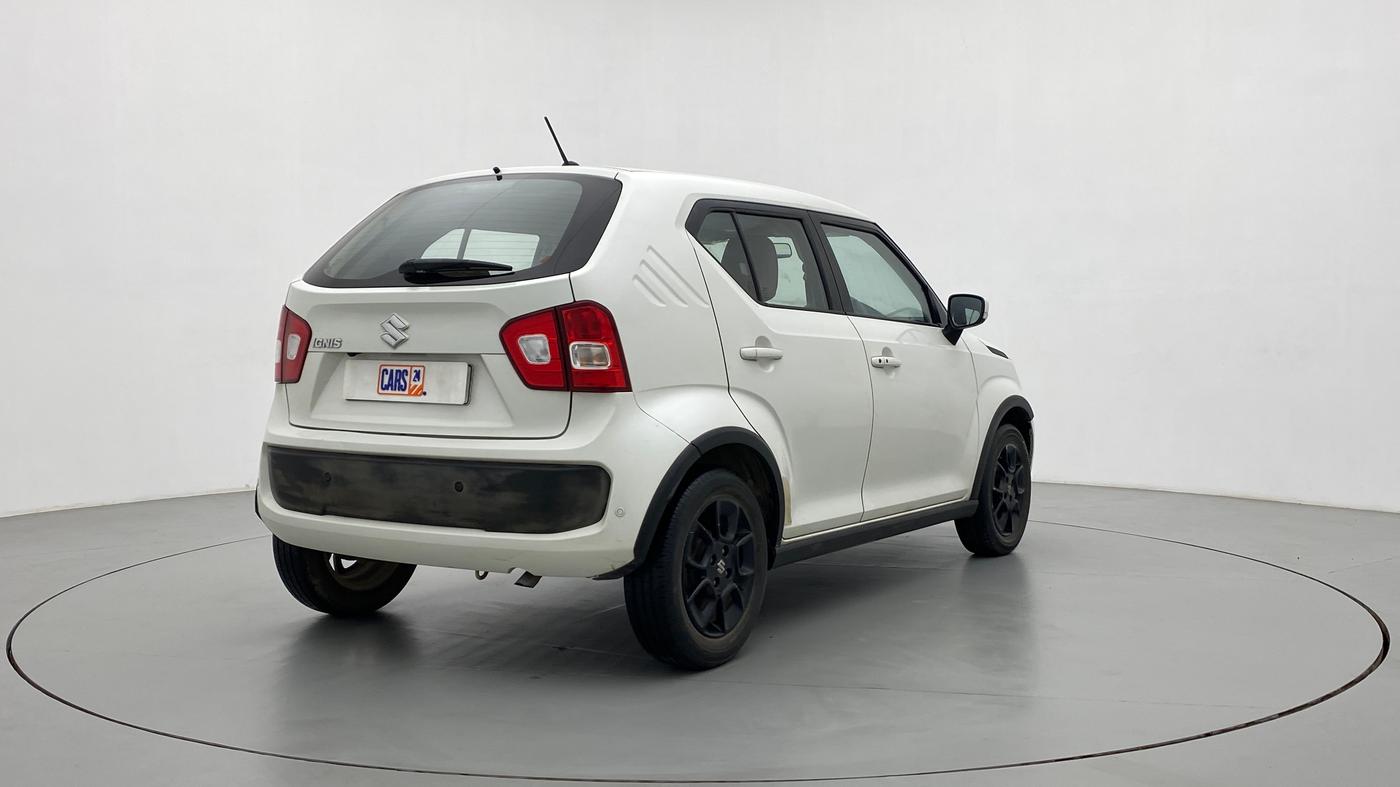 2017 Maruti IGNIS ALPHA 1.2, Petrol, Manual, 49,735 km, Right Back Diagonal