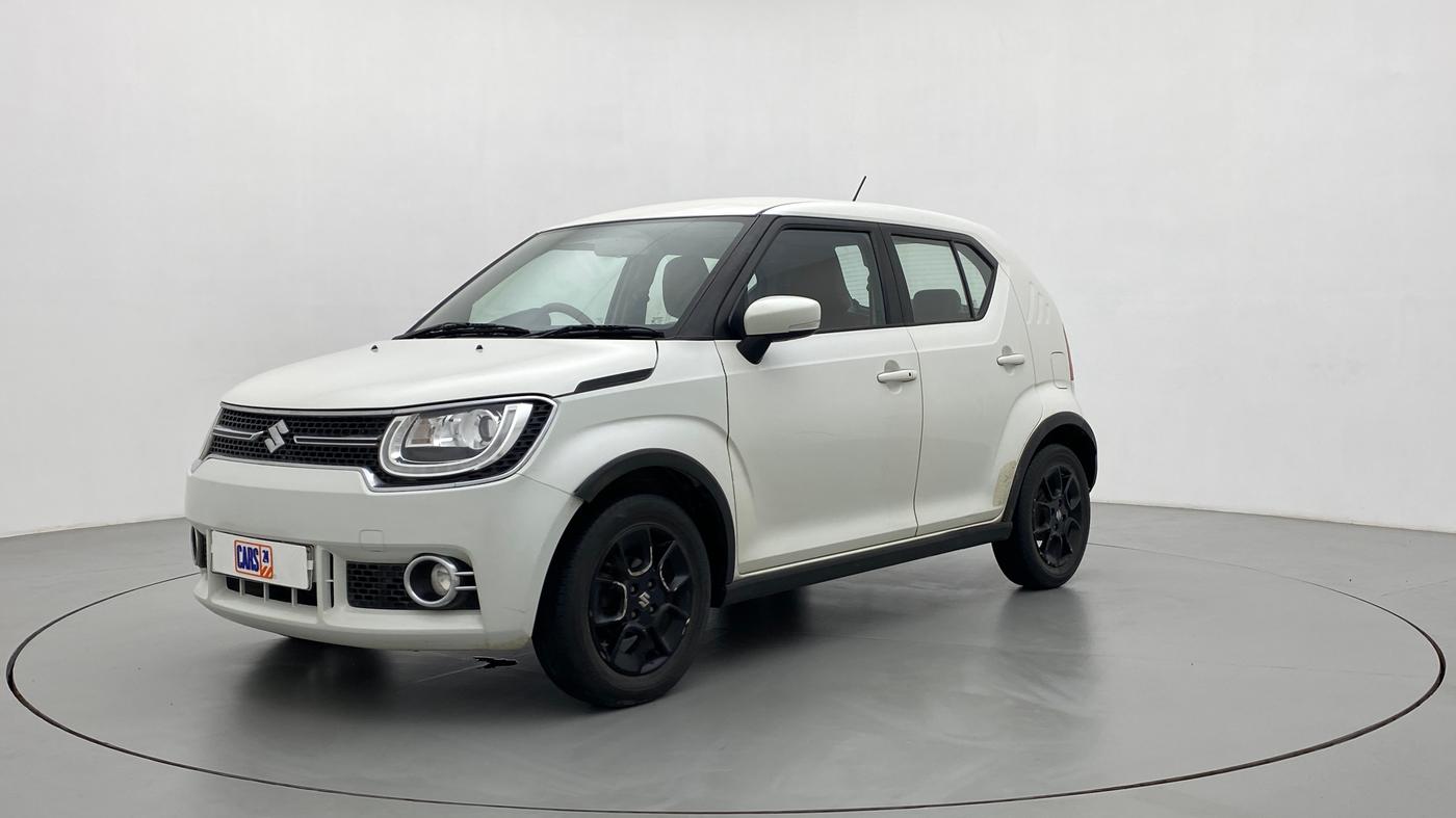 2017 Maruti IGNIS ALPHA 1.2, Petrol, Manual, 49,735 km, Left Front Diagonal