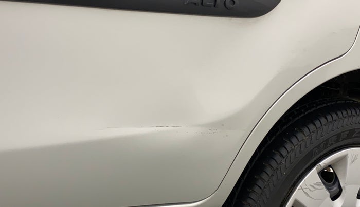 2018 Maruti Alto K10 VXI (O) AMT, Petrol, Automatic, 11,553 km, Rear left door - Minor scratches
