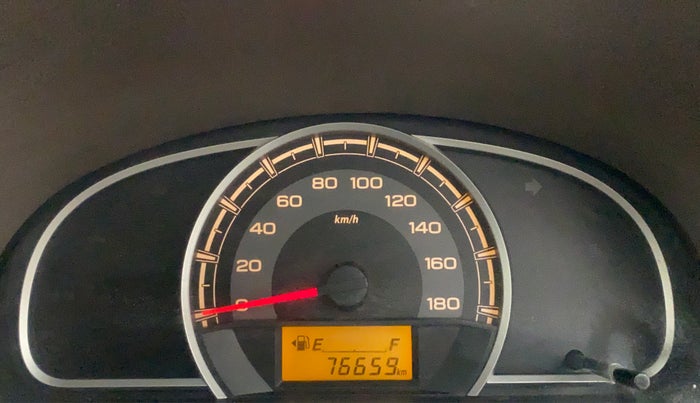 2013 Maruti Alto 800 LXI, Petrol, Manual, 76,804 km, Odometer Image