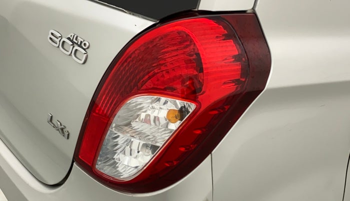 2013 Maruti Alto 800 LXI, Petrol, Manual, 76,804 km, Right tail light - Minor damage