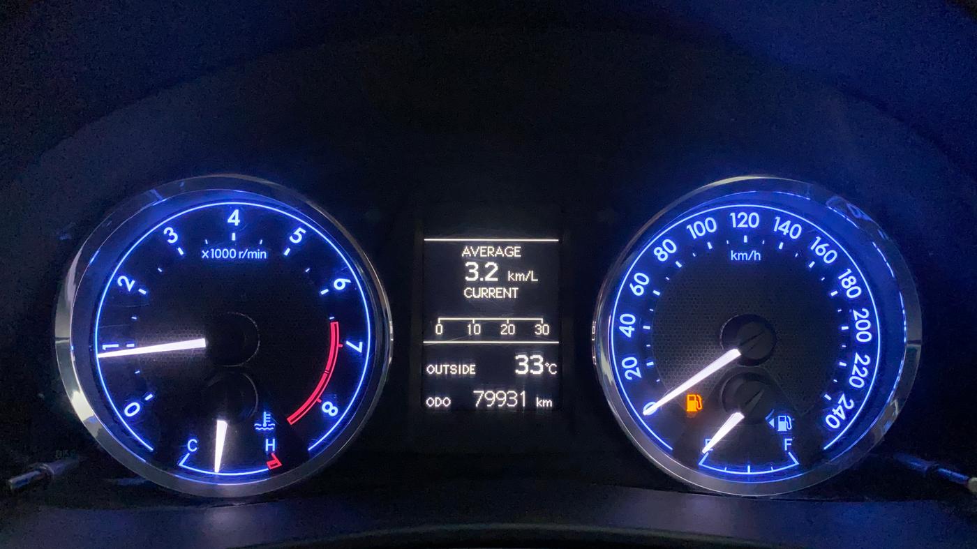 2014 Toyota Corolla Altis G PETROL, Petrol, Manual, 79,913 km, Odometer Image