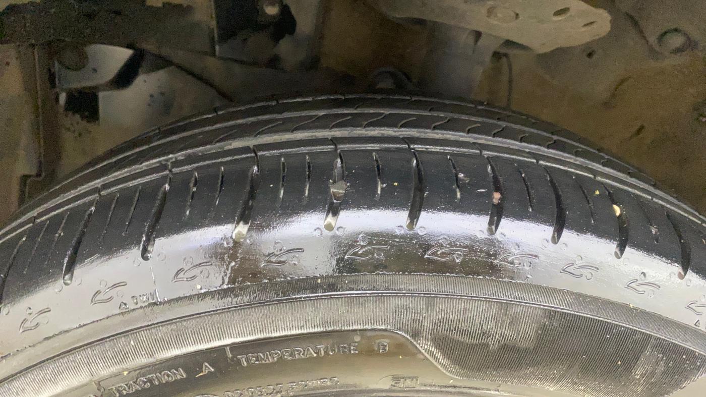 2025 Honda Amaze ZX 1.2 Petrol MT, Petrol, Manual, 3,313 km, Left Front Tyre Tread