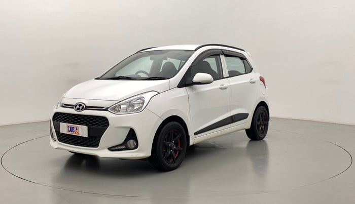 2019 Hyundai Grand i10 SPORTZ 1.2 KAPPA VTVT, Petrol, Manual, 77,397 km, Left Front Diagonal