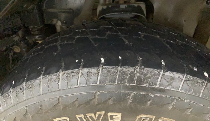 2022 Mahindra Thar LX HARD TOP 4WD MT, Diesel, Manual, 50,593 km, Left Front Tyre Tread