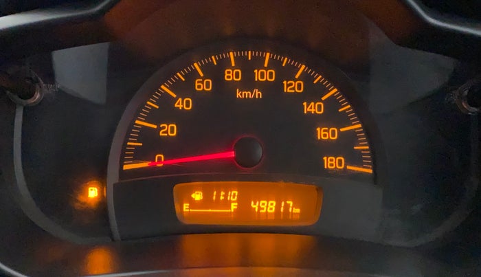 2014 Maruti Celerio VXI, Petrol, Manual, 49,752 km, Odometer Image