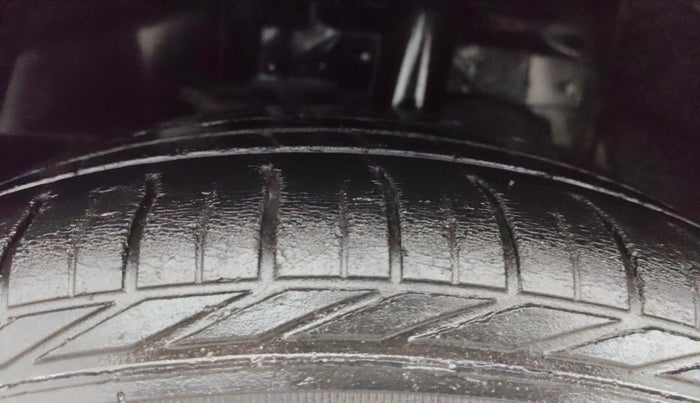 2019 Tata NEXON XZ PLUS PETROL, Petrol, Manual, 64,825 km, Left Front Tyre Tread