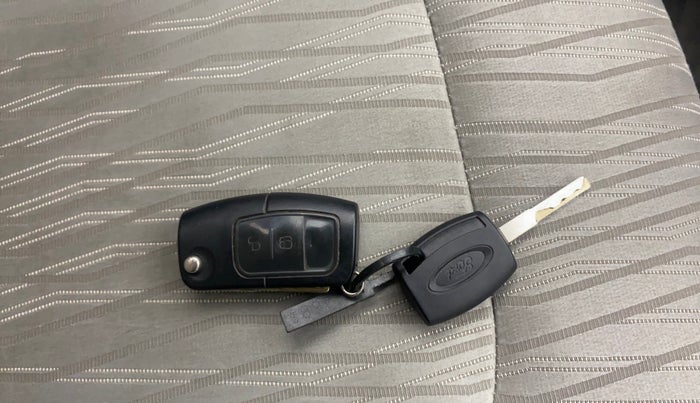 2013 Ford Ecosport TITANIUM 1.5L DIESEL, Diesel, Manual, 1,06,191 km, Key Close Up