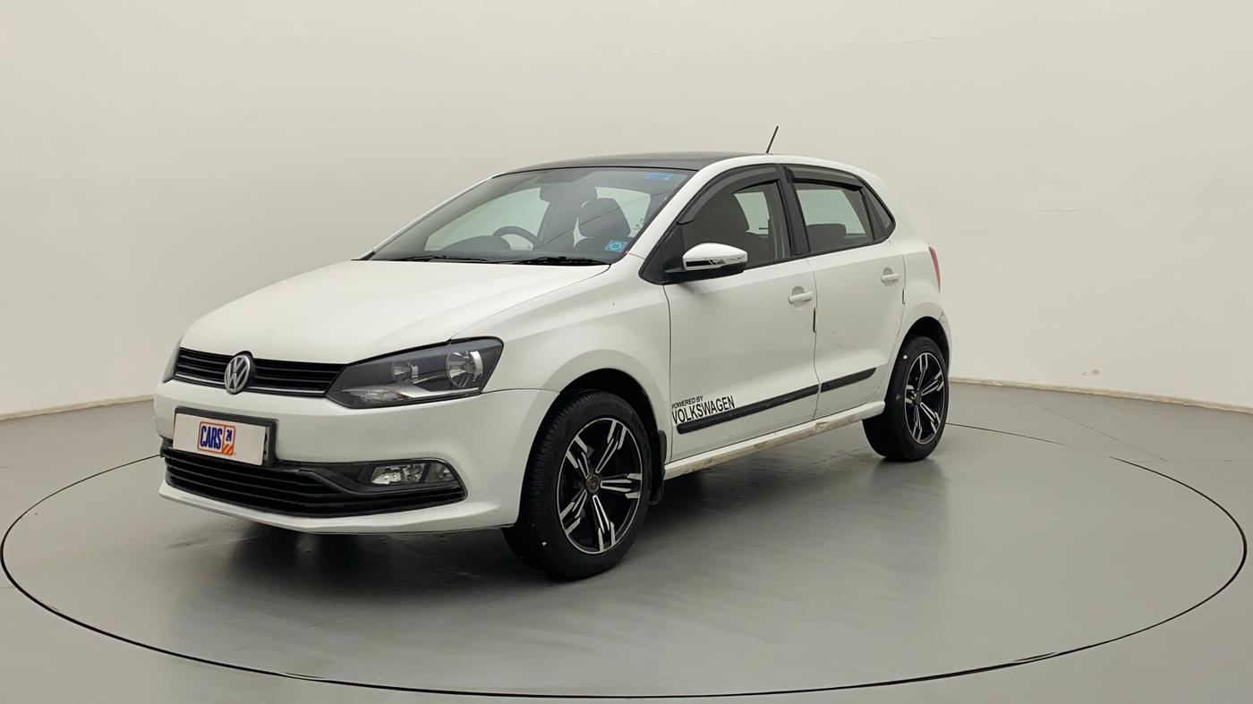 2018 Volkswagen Polo COMFORTLINE 1.0L MPI, Petrol, Manual, 1,01,696 km, Left Front Diagonal