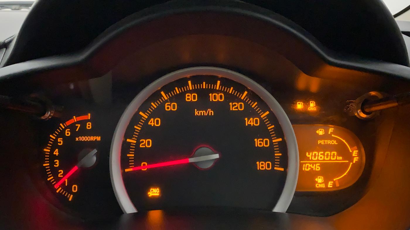 2020 Maruti Celerio VXI CNG, CNG, Manual, 40,600 km, Odometer Image