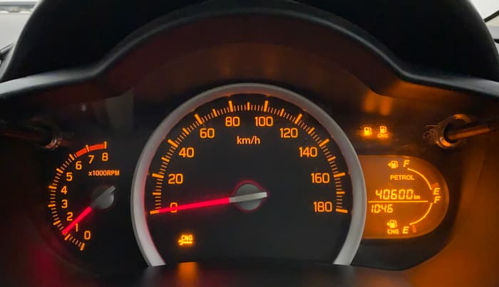 2020 Maruti Celerio VXI CNG, CNG, Manual, 40,600 km, Odometer Image