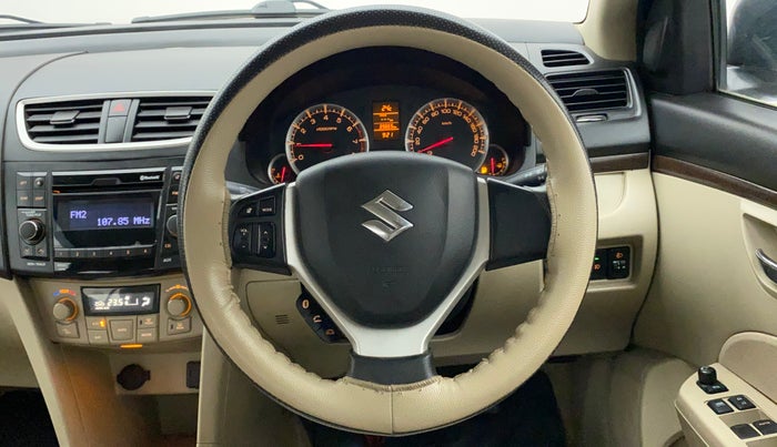 2016 Maruti Swift Dzire ZXI, Petrol, Manual, 39,865 km, Steering Wheel Close Up