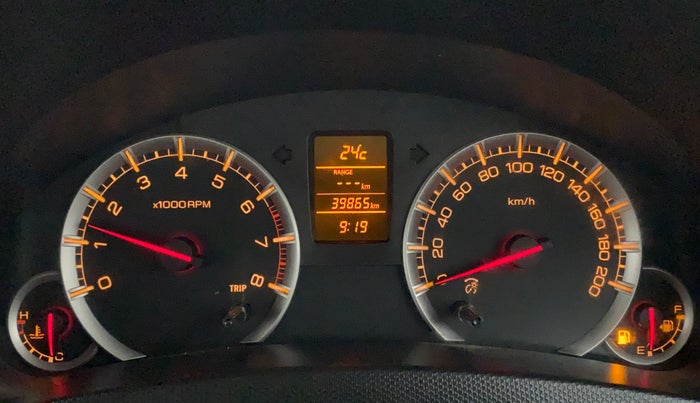 2016 Maruti Swift Dzire ZXI, Petrol, Manual, 39,865 km, Odometer Image