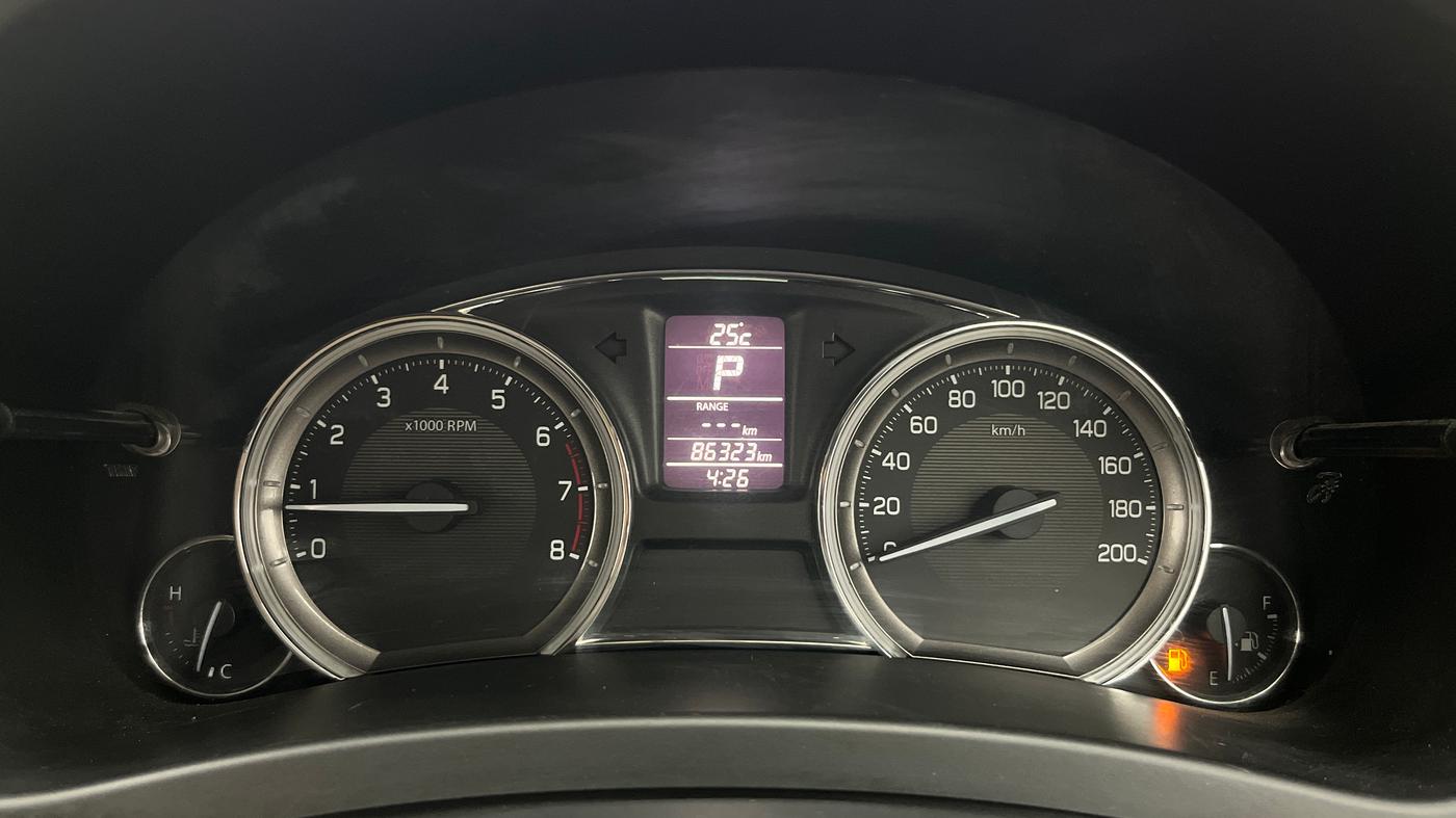 2016 Maruti Ciaz ZXI+ AT, Petrol, Automatic, 86,376 km, Odometer Image